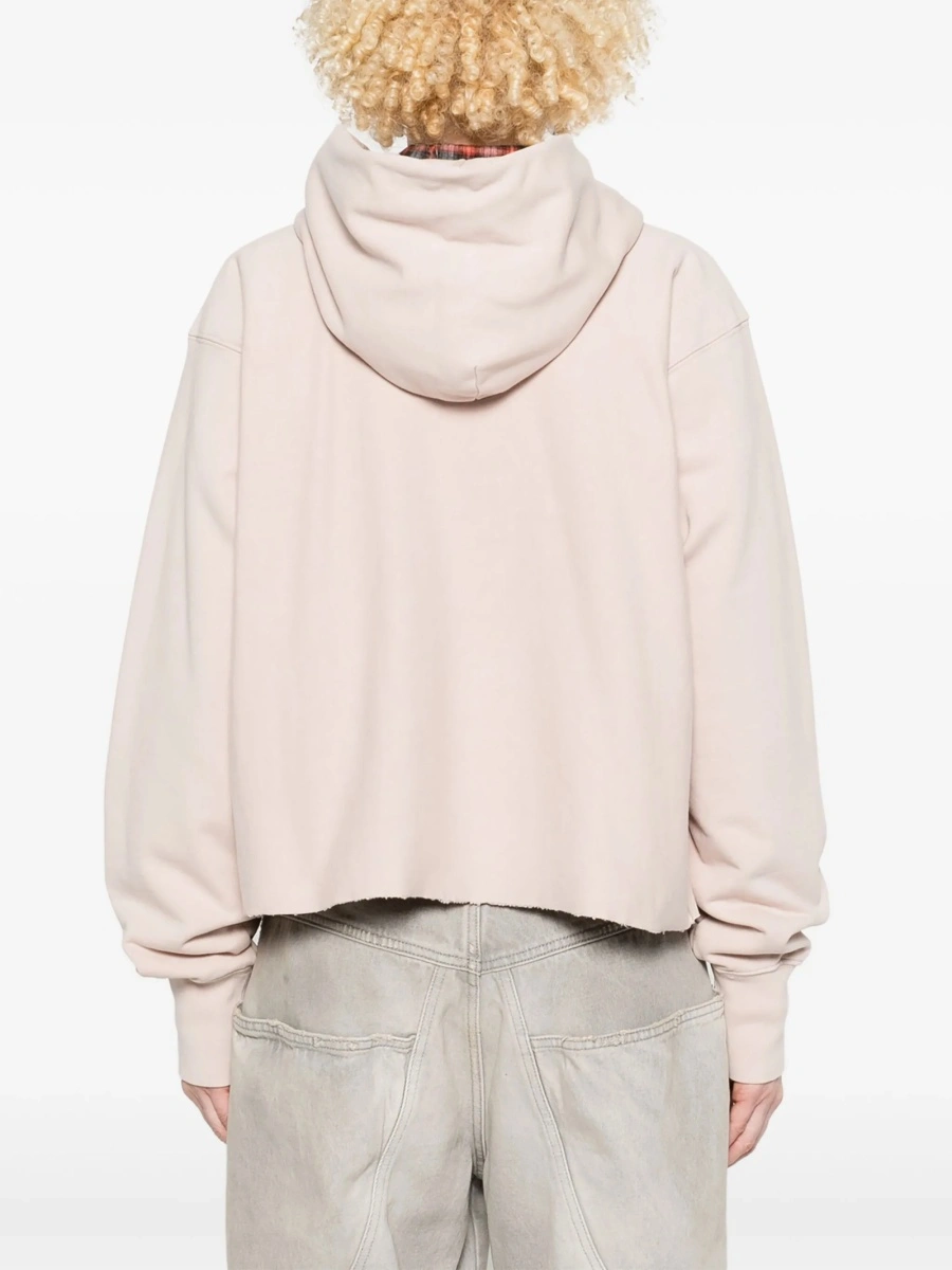 Hanorac Maison Margiela roz din bumbac - Img 4