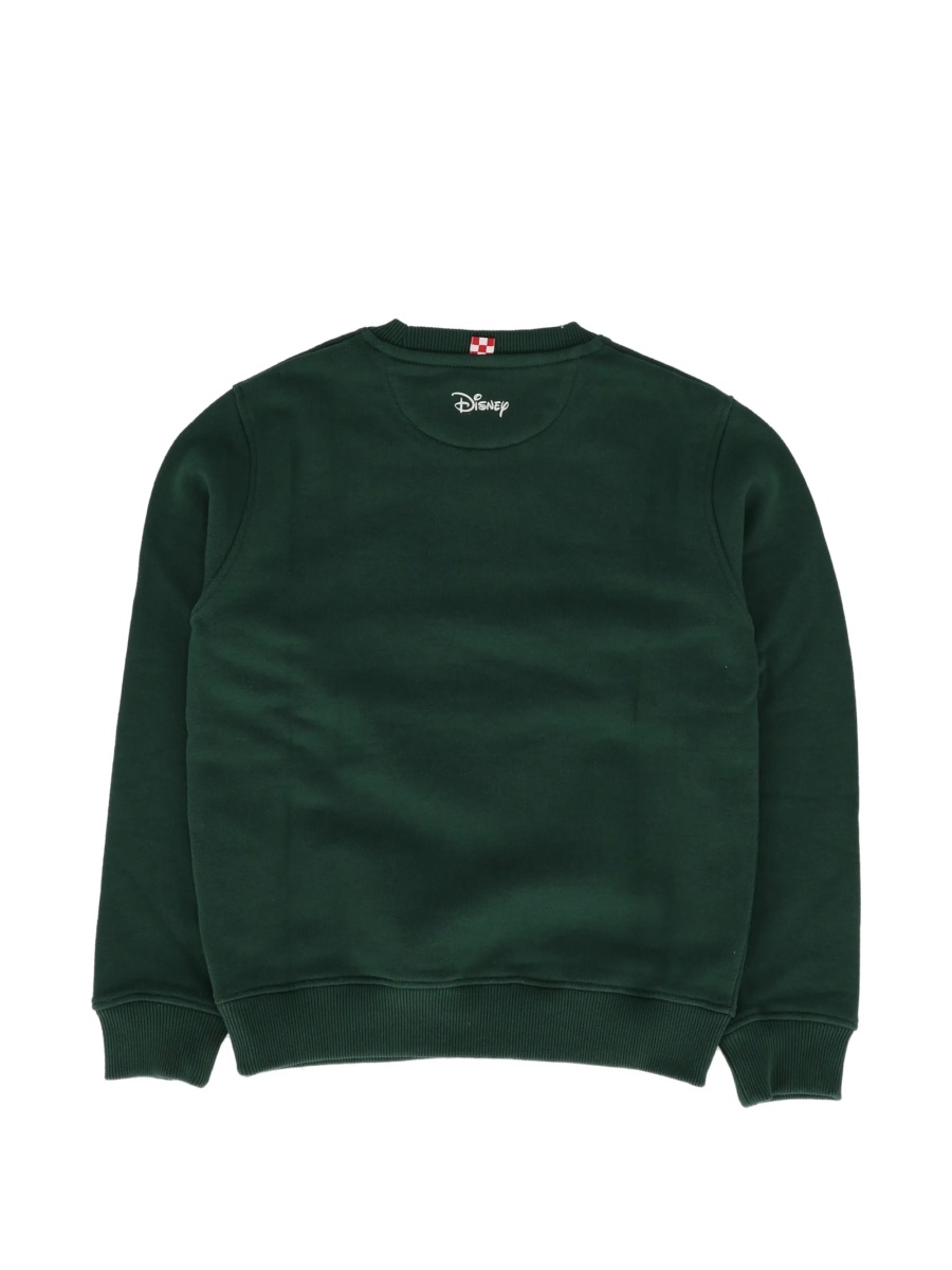 Hanorac Mc2 Saint Barth verde din bumbac si polyester - Img 2