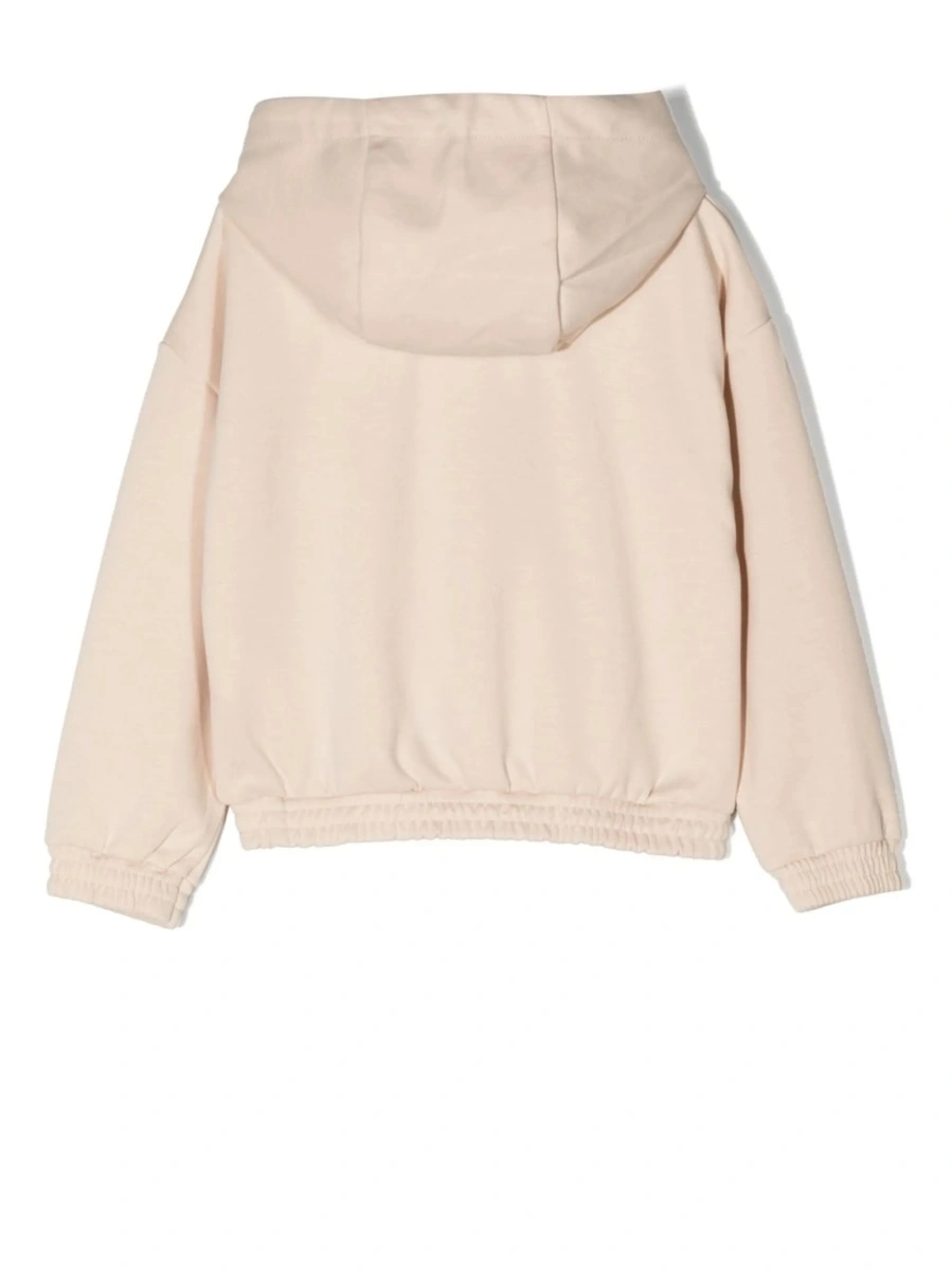 Hanorac Michael Kors neutru din polyester si spandex/elastan - Img 2