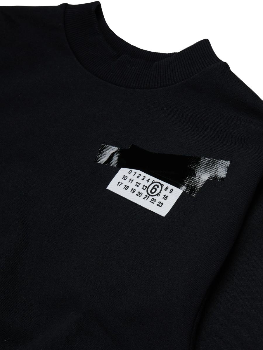 Hanorac MM6 Maison Margiela negru - Img 3