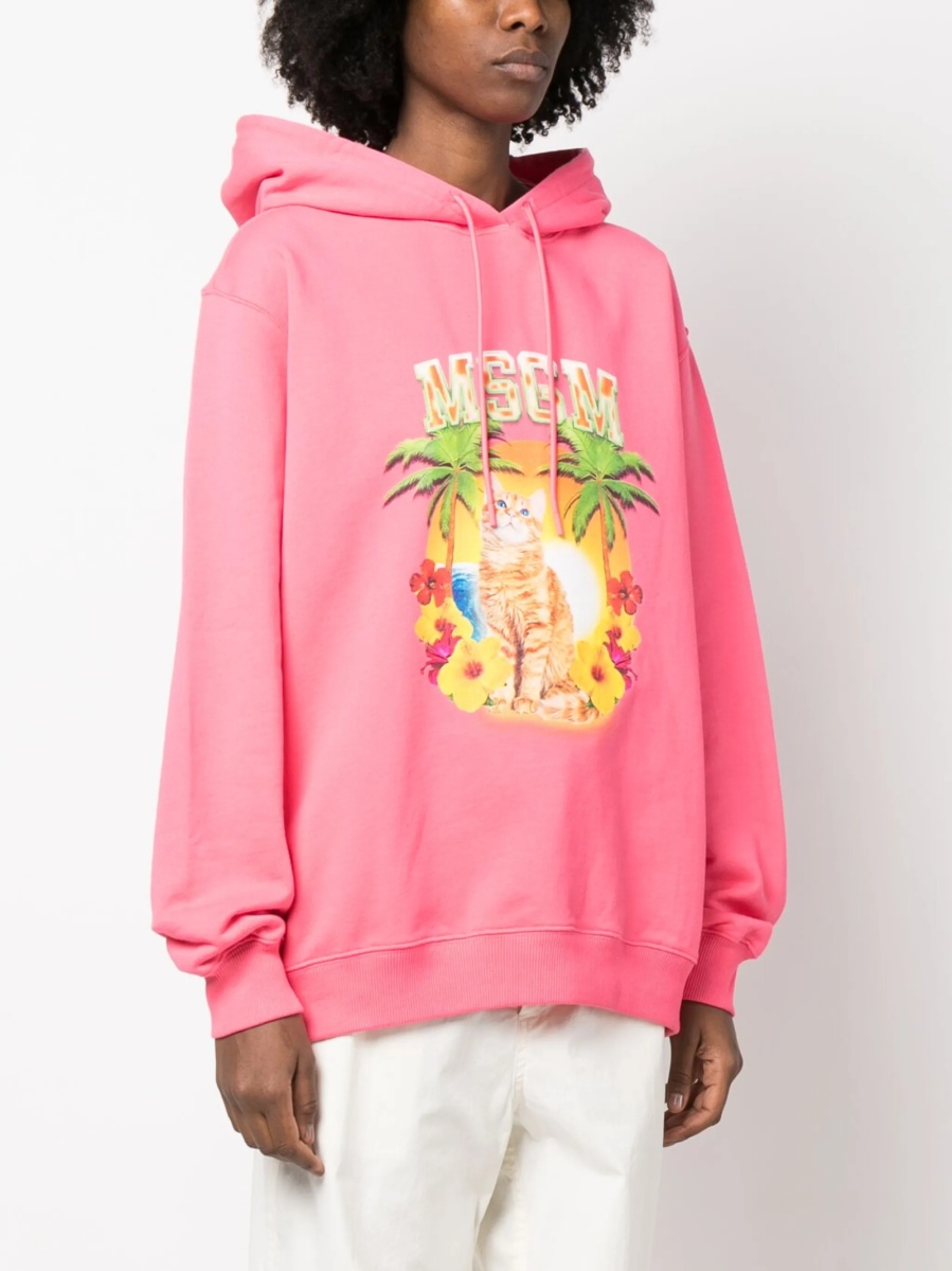 Hanorac MSGM roz - Img 3