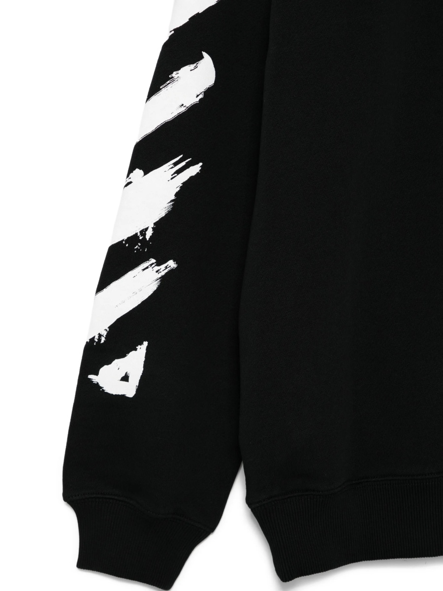 Hanorac Off-White negru - Img 3