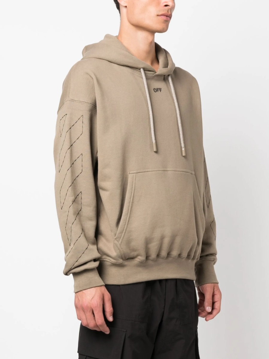 Hanorac Off-White neutru - Img 3