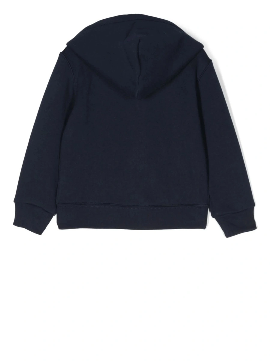 Hanorac Ralph Lauren albastru din polyester si bumbac - Img 2