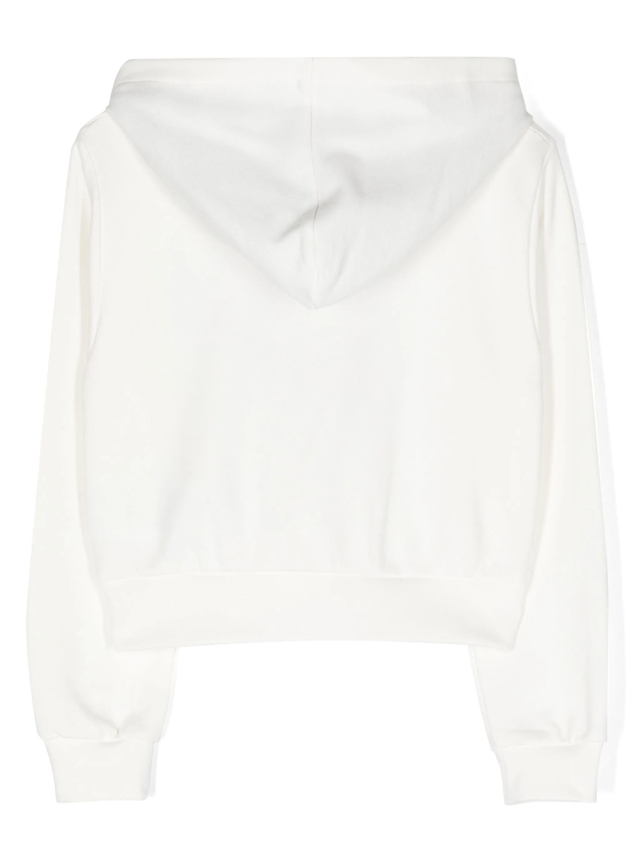 Hanorac Versace alb din vascoza si polyester - Img 2