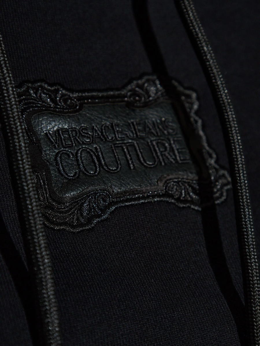 Hanorac Versace Jeans Couture negru - Img 5