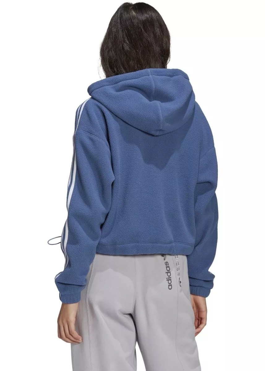 Hanorace Adicolor Classics Polar Fleece Full-Zip Hoodie GN2812 - Img 3