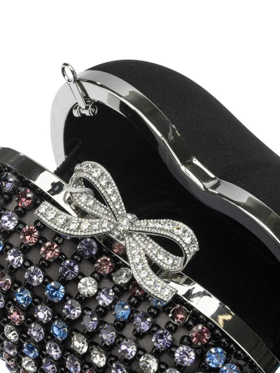 Heart clutch with crystals - Img 5