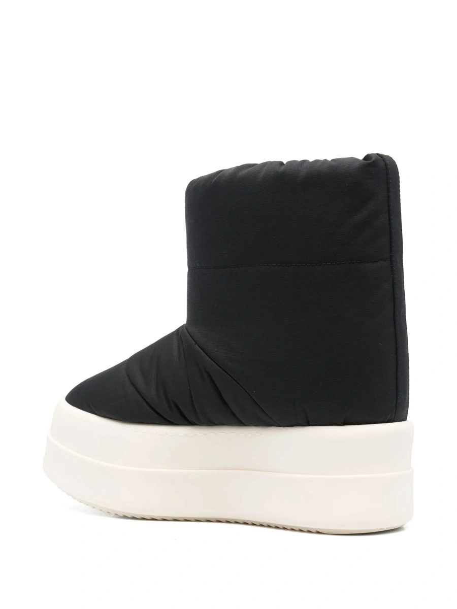 Incaltaminte Rick Owens neagra din material textil - Img 3