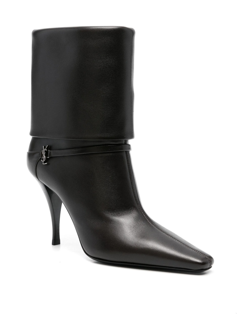 Incaltaminte Saint Laurent neagra din piele - Img 2