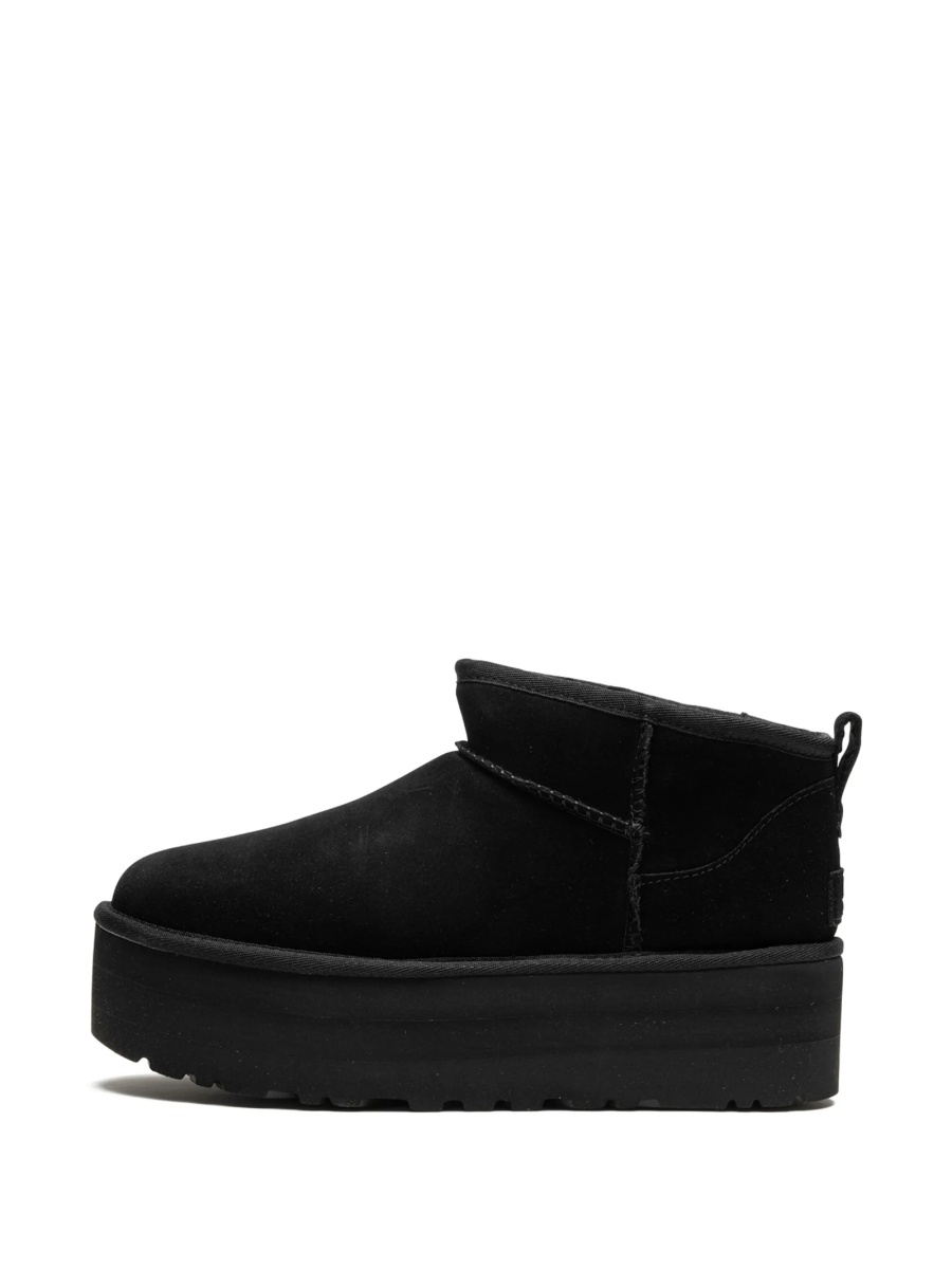 Incaltaminte UGG neagra din piele intoarsa - Img 5