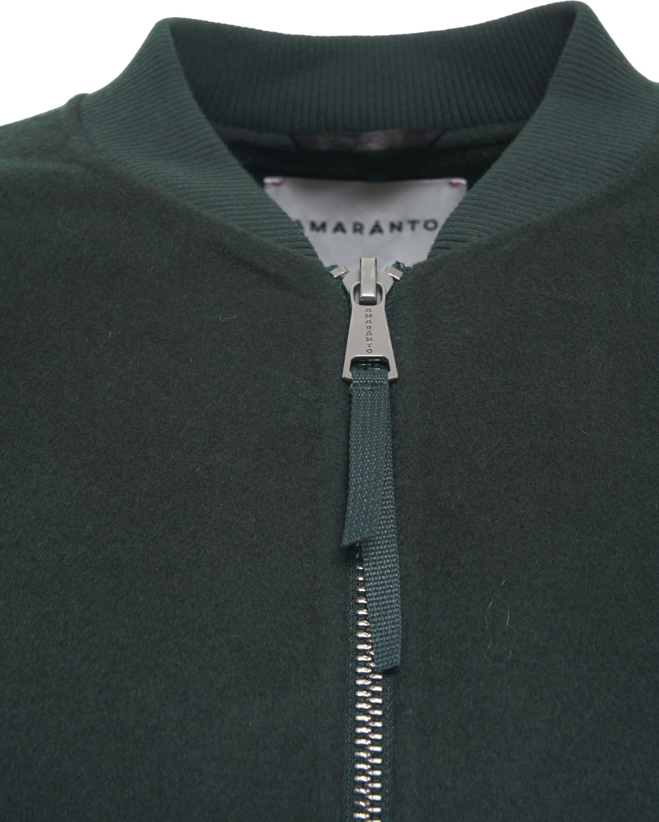 Jacheta Bomber jacket in wool - Img 4