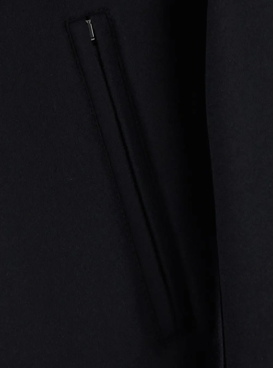 Jacheta Bottega Veneta neagra din lana - Img 3