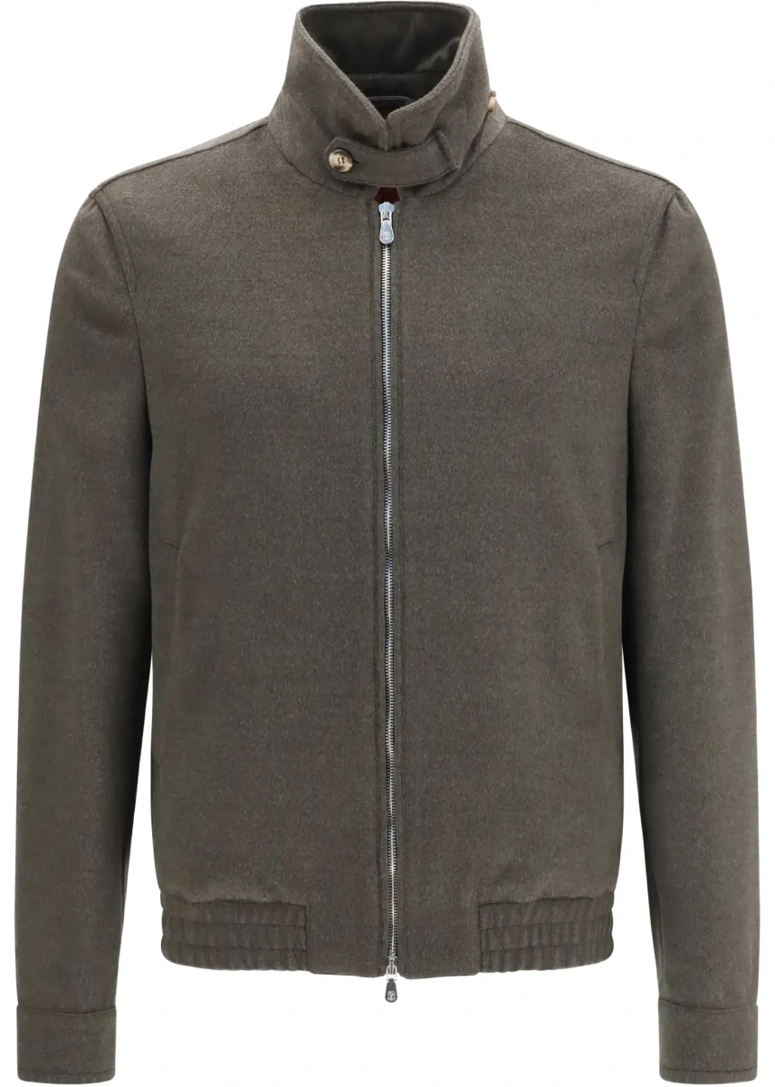 Jacheta Brunello Cucinelli multicolor din lana - Img 6