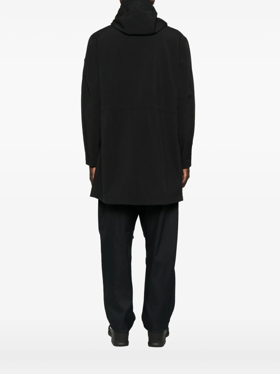 Jacheta C.P. Company neagra din polyester si elastan - Img 4