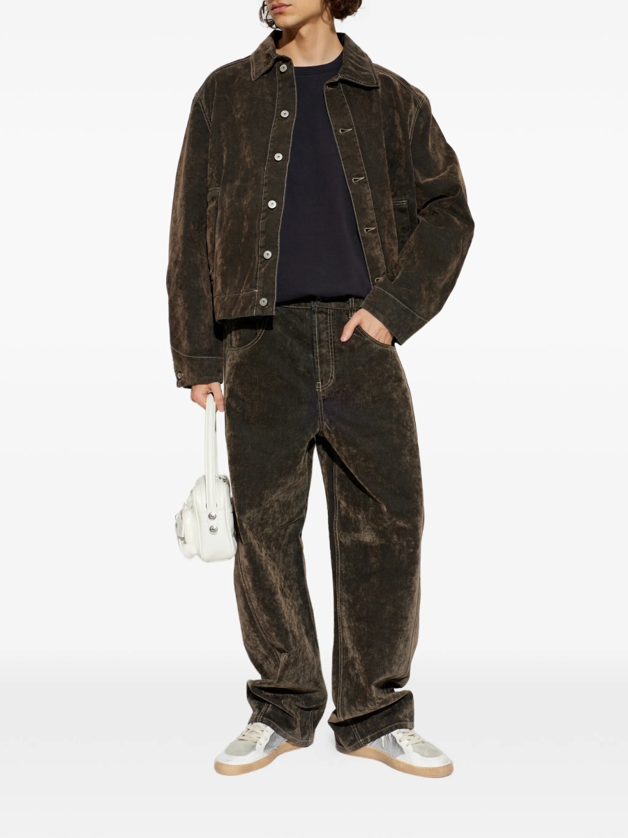 Jacheta camasa JACQUEMUS maro - Img 2