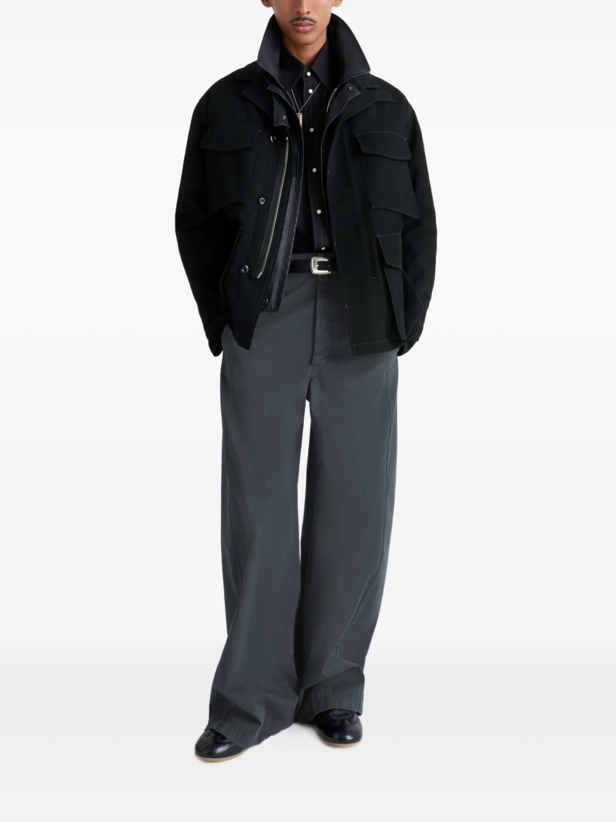 Jacheta camasa LEMAIRE neagra - Img 2