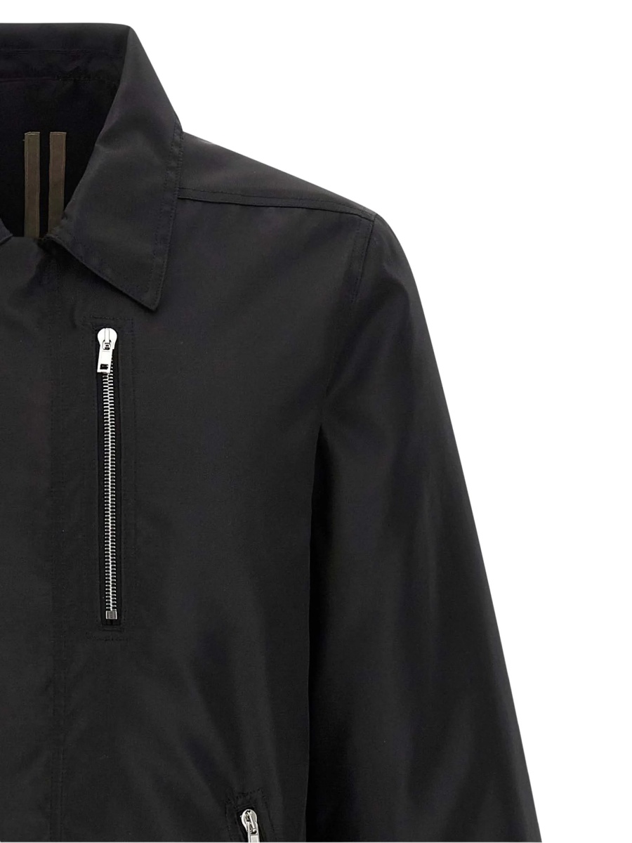 Jacheta camasa Rick Owens neagra - Img 4