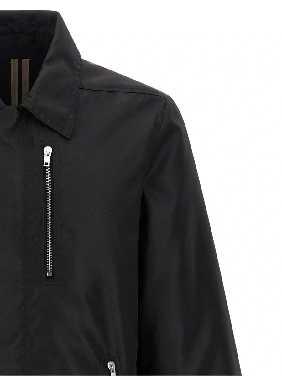Jacheta camasa Rick Owens neagra - Img 4