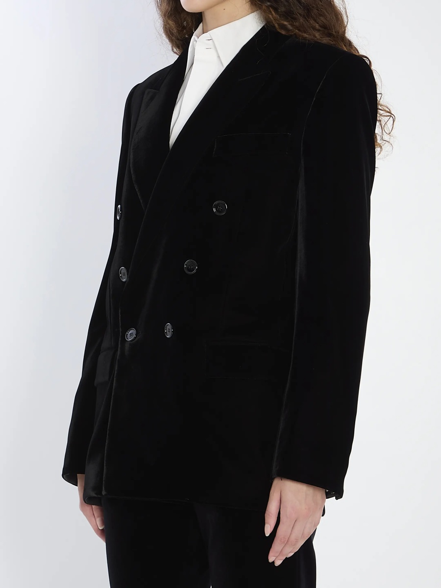 Jacheta Cassandre Jacket In Velvet - Img 2