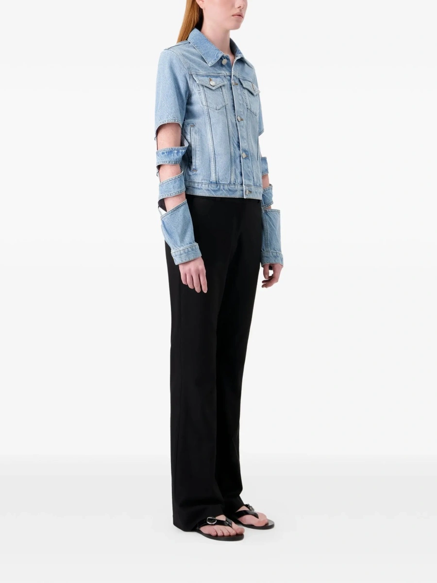 Jacheta COPERNI albastra din denim - Img 5