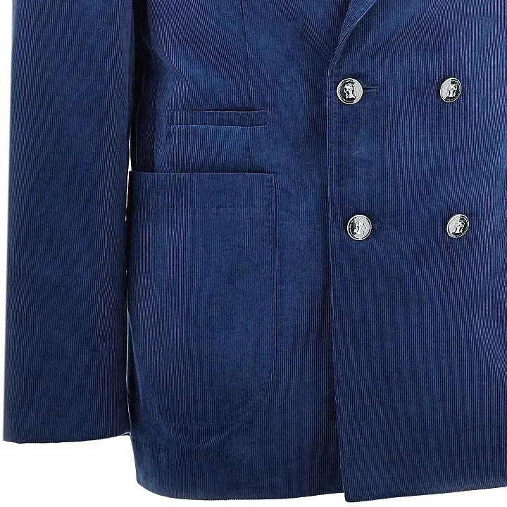 Jacheta Corduroy double-breasted jacket - Img 2