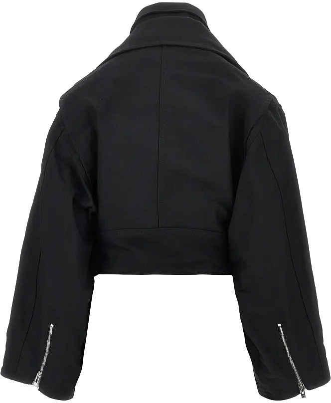 Jacheta Cotton biker jacket - Img 3