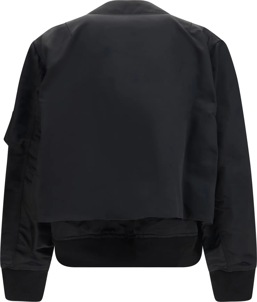 Jacheta Cotton chino and nylon twill double Jacket - Img 2