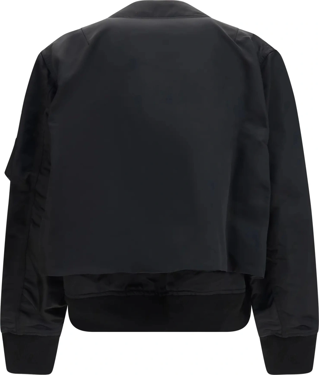 Jacheta Cotton chino and nylon twill double Jacket - Img 2