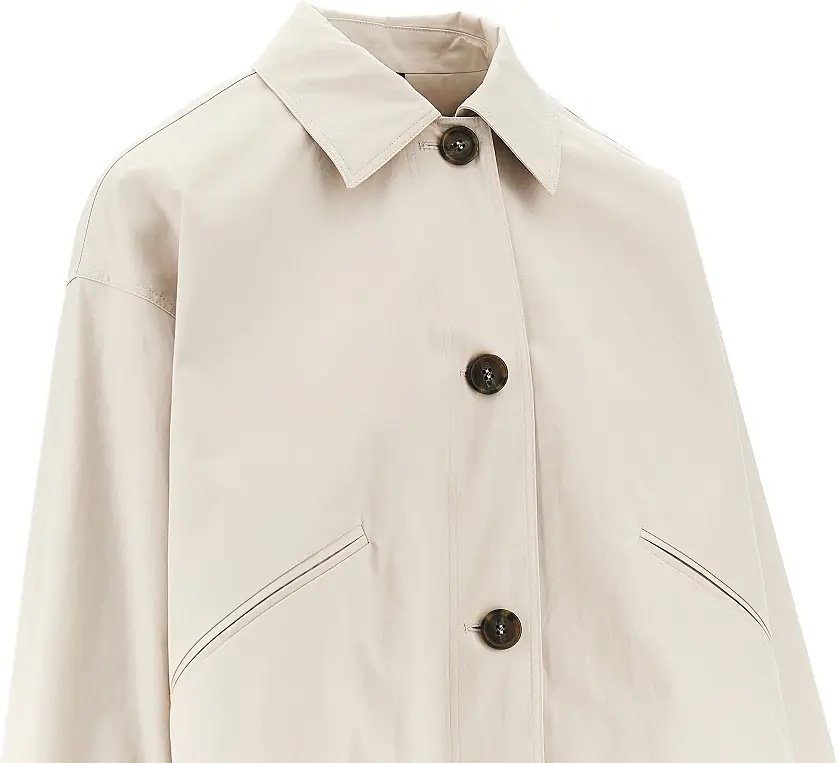 Jacheta Cotton gabardine blouson jacket - Img 2