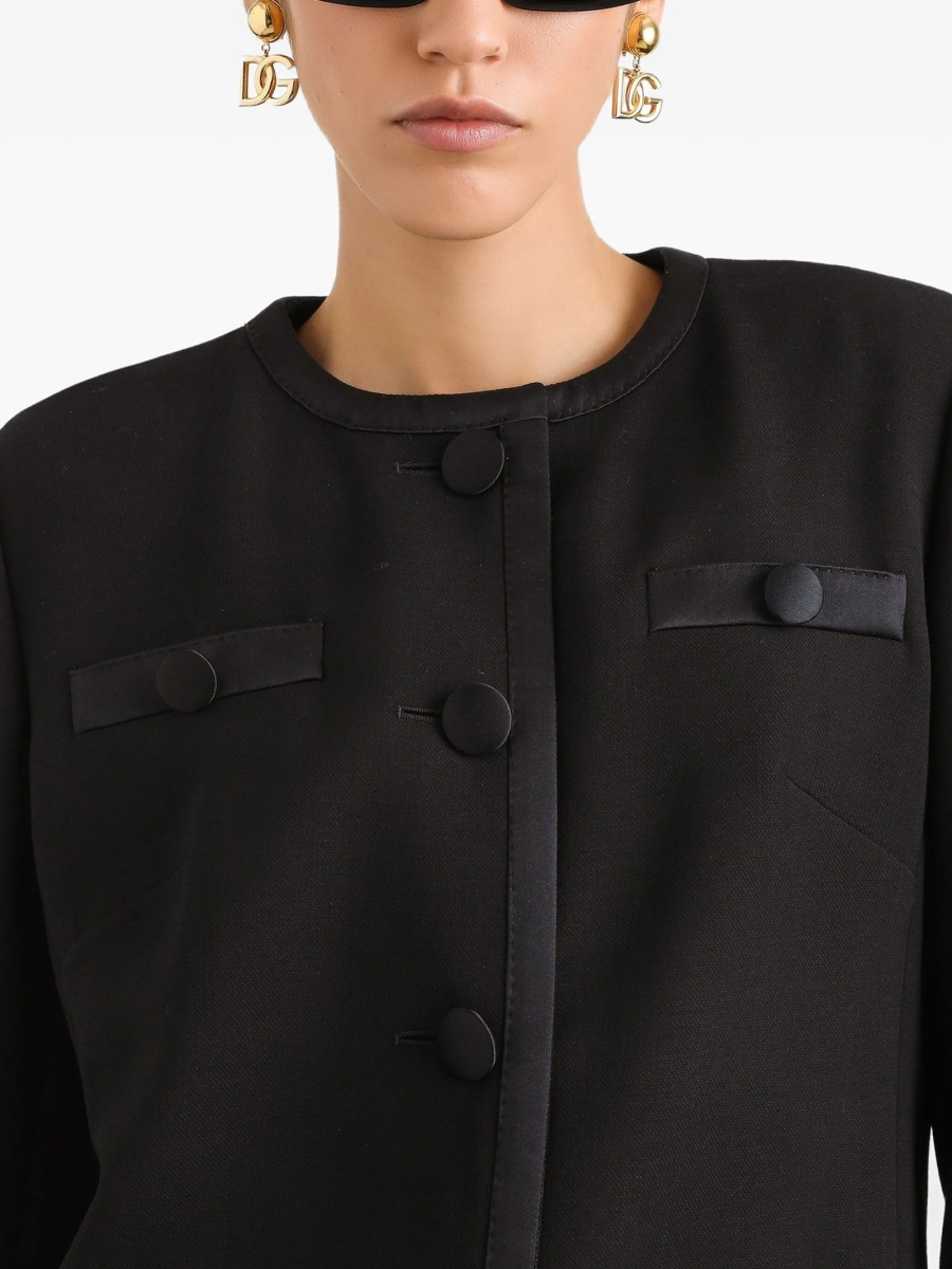 Jacheta Dolce &amp; Gabbana neagra - Img 5