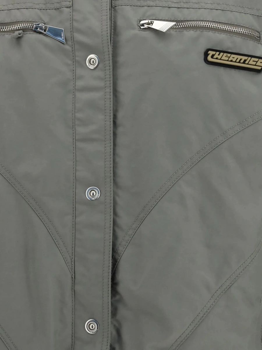Jacheta High-neck Bomber with zips - Img 6