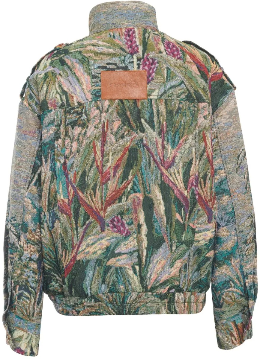 Jacheta Jacket with floral print - Img 3