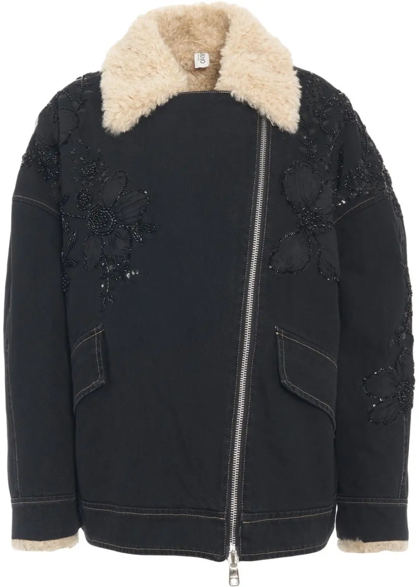 Jacheta Jacket with sequin application - Img 2