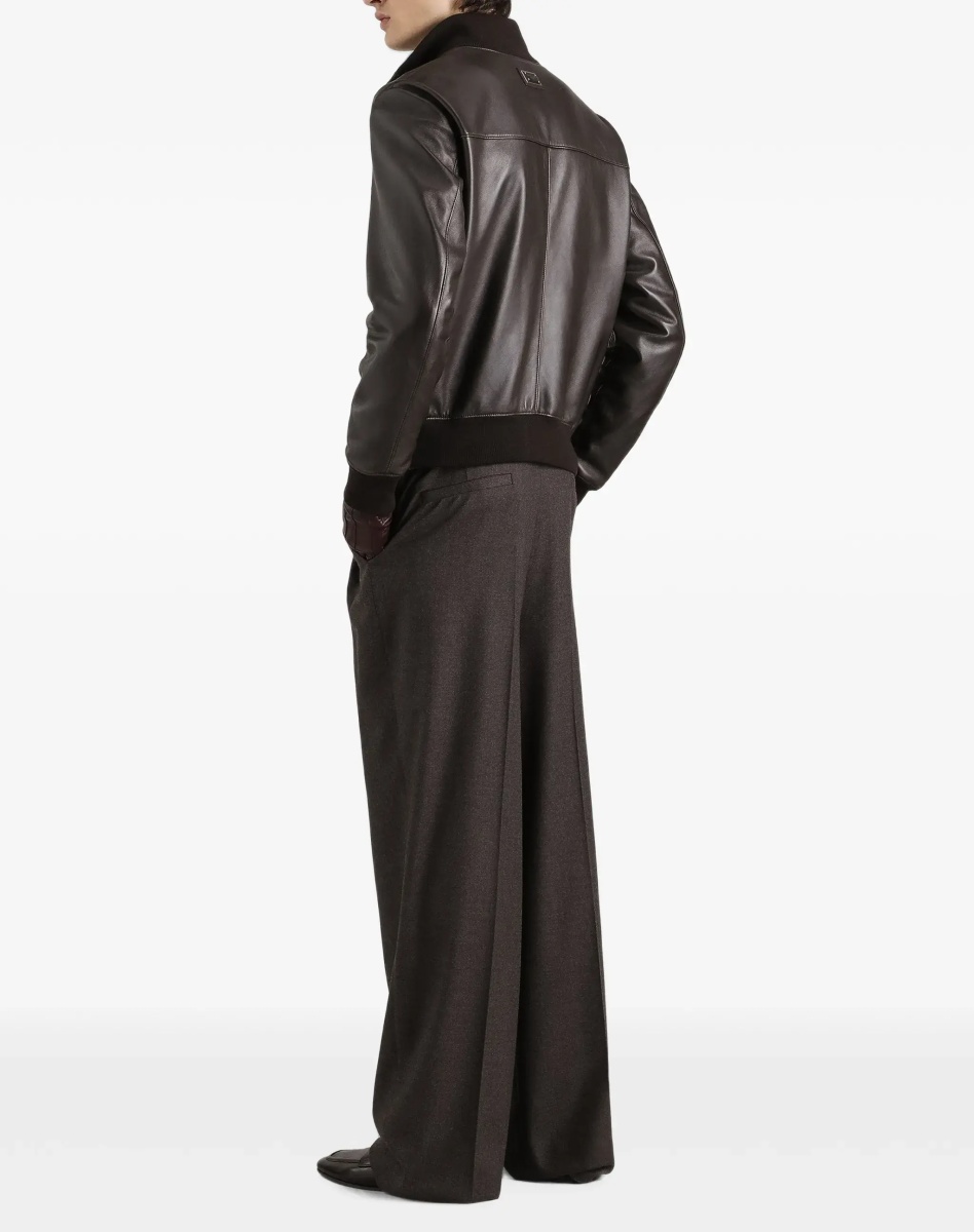 Jacheta Lambskin Jacket with zip - Img 5