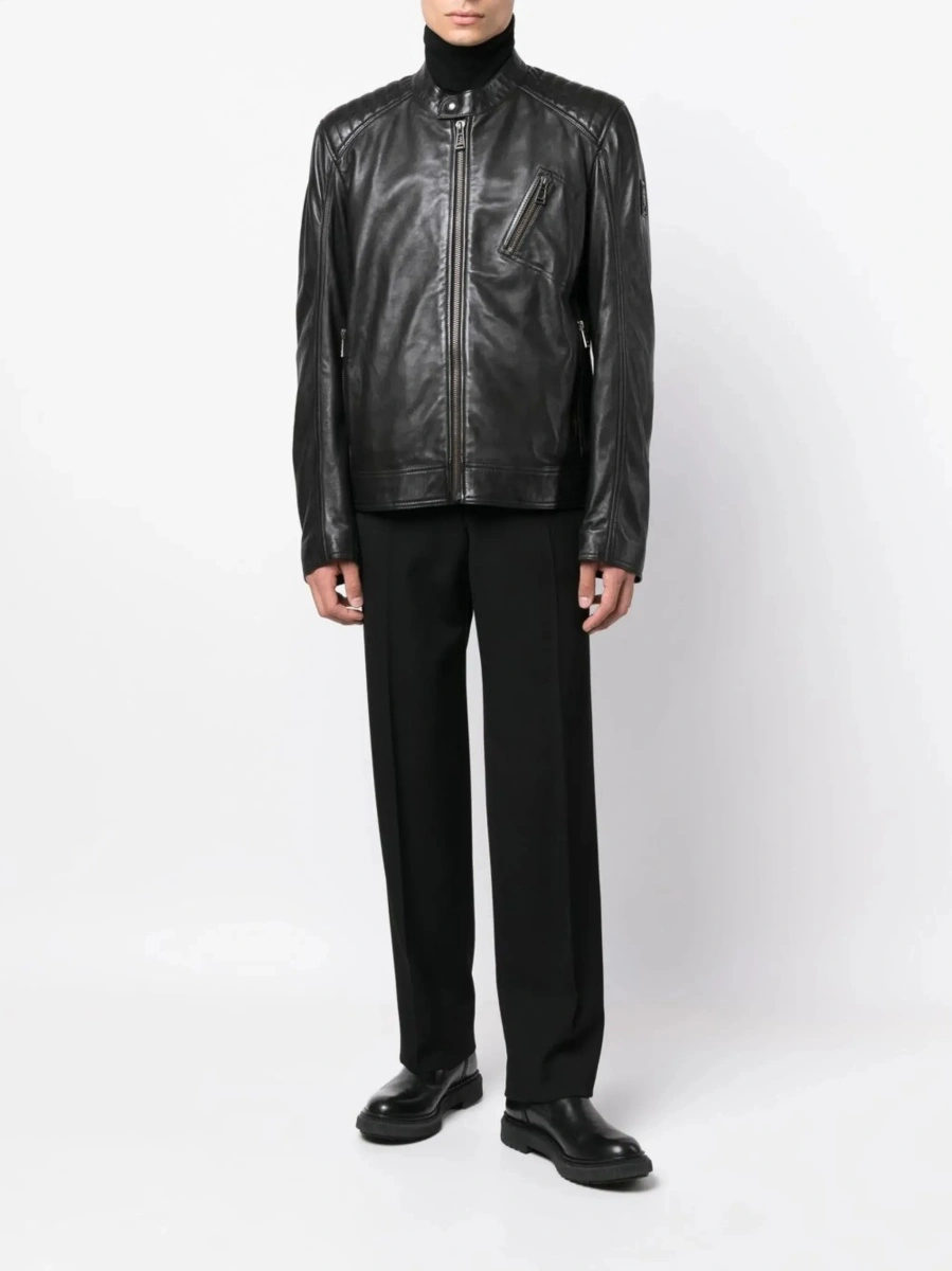 Jacheta Lambskin V Racer Jacket - Img 2