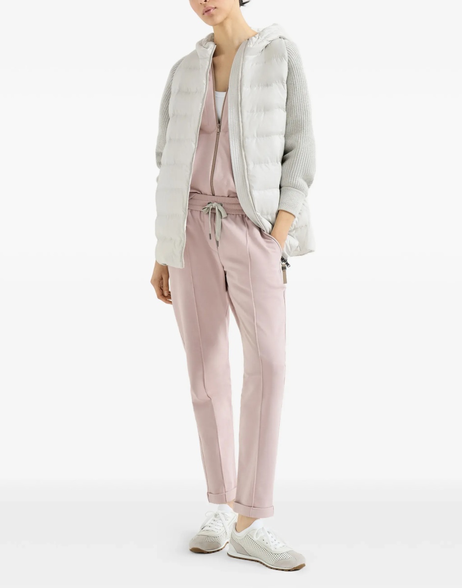 Jacheta Long monil chain Puffer Jacket - Img 4