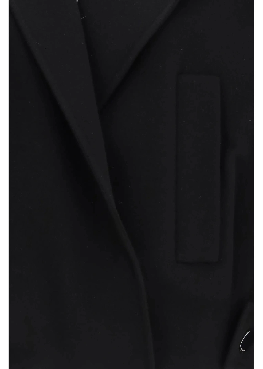 Jacheta Max Mara neagra din lana - Img 3