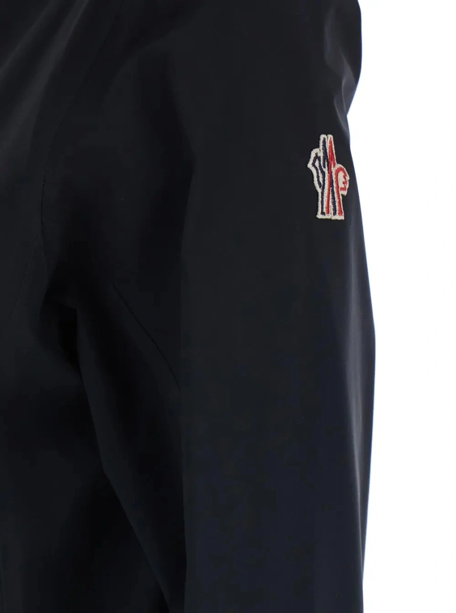Jacheta Moncler Grenoble neagra din tesatura tehnica - Img 3