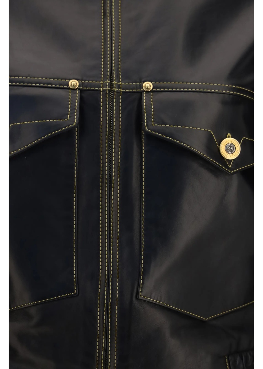 Jacheta Nappa leather Jacket - Img 3