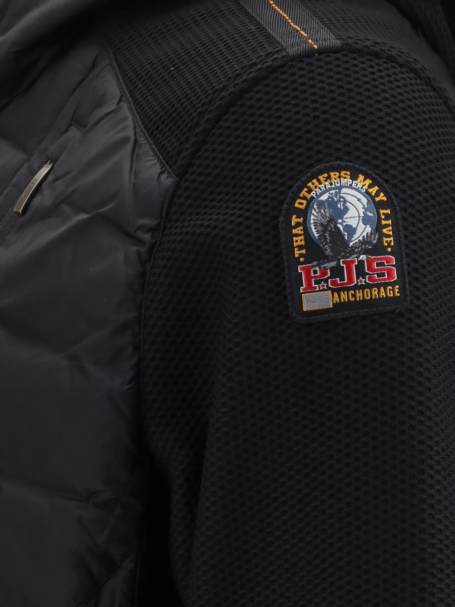 Jacheta Parajumpers neagra din poliamida - Img 3