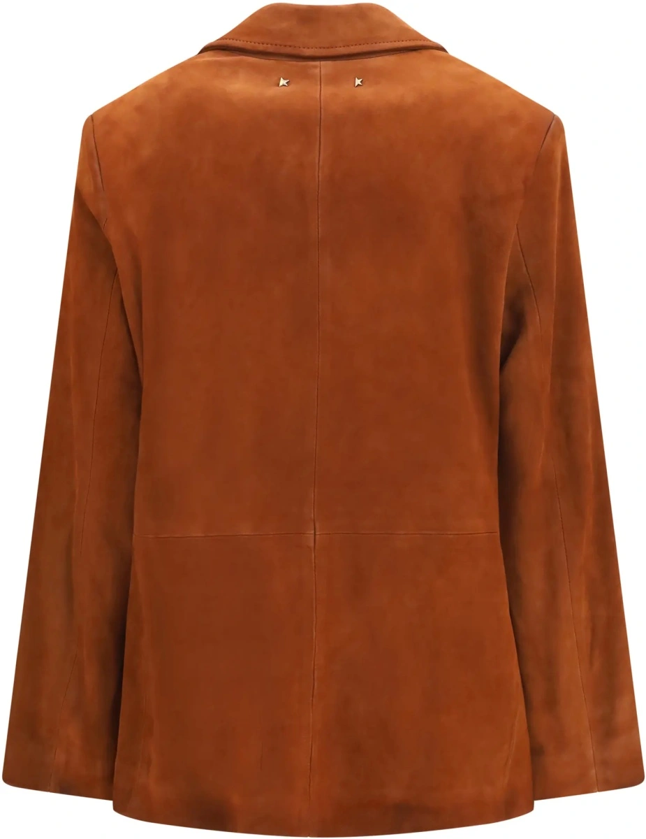 Jacheta Single-breasted leather Jacket - Img 2