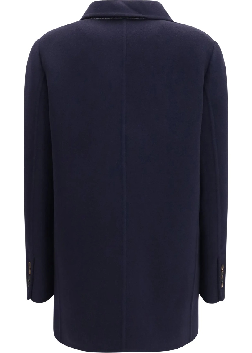 Jacheta Single-breasted wool and cashmere Jacket - Img 2