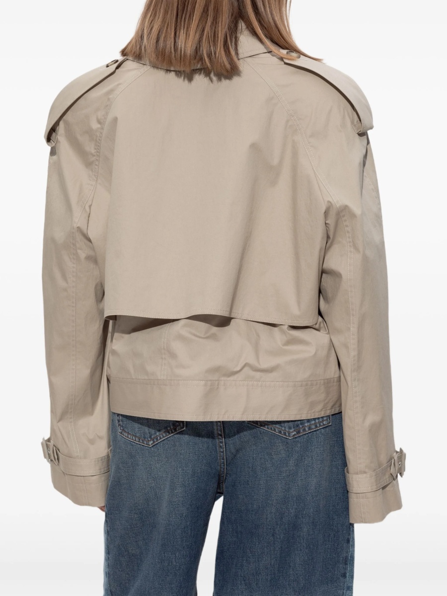 Jacheta Stella McCartney neutra din bumbac - Img 4