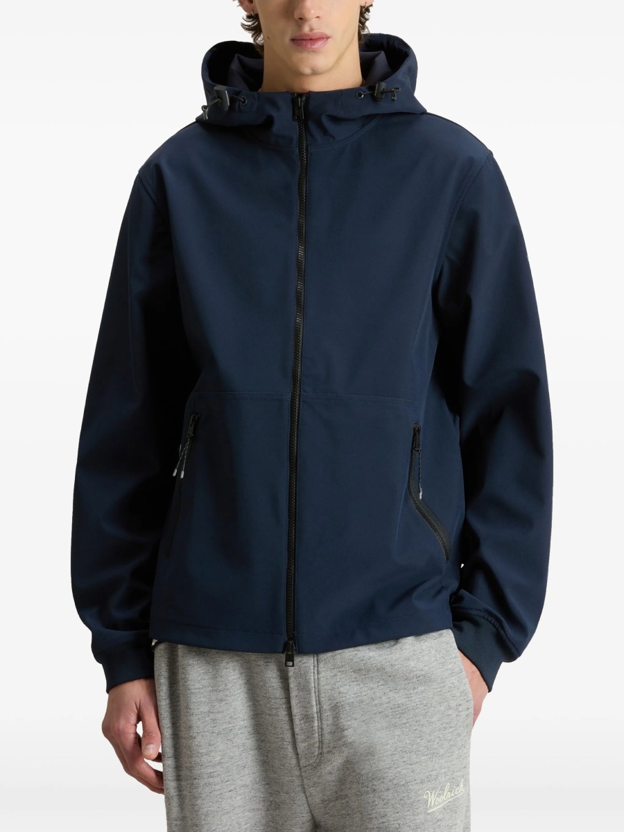 Jacheta Woolrich albastra din spandex/elastan si polyester - Img 3