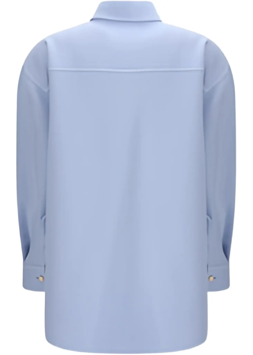 Long Shirt in double wool - Img 2