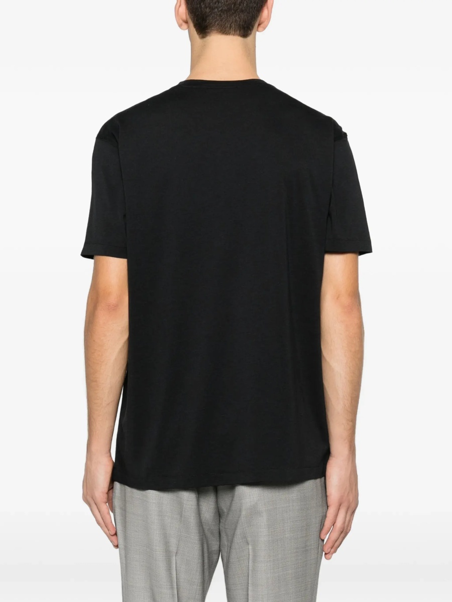 Lyocell and cotton T-shirt - Img 4