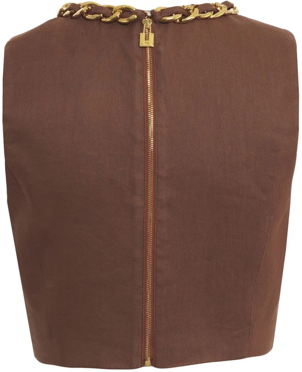 Maiou Top with chain detail - Img 3