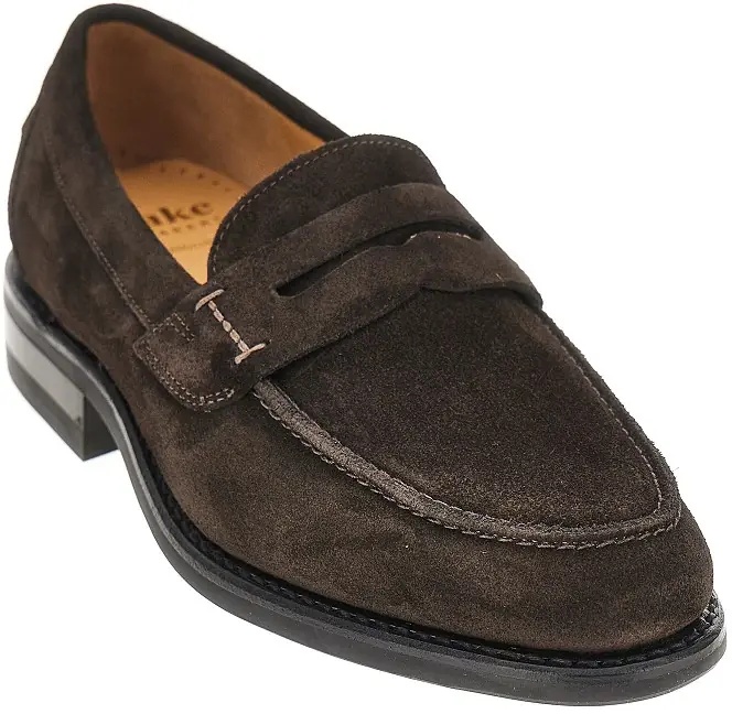 Mocasini '356' suede leather penny loafers - Img 2