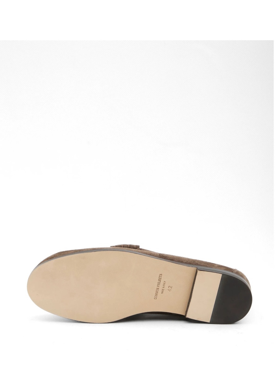Mocasini Common Projects maro din piele intoarsa - Img 4
